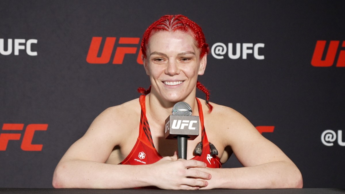 Gillian Robertson On UFC Des Moines: A Finish Against Rodriguez Gillian Robertson On UFC Des Moines: A Finish Against Rodriguez