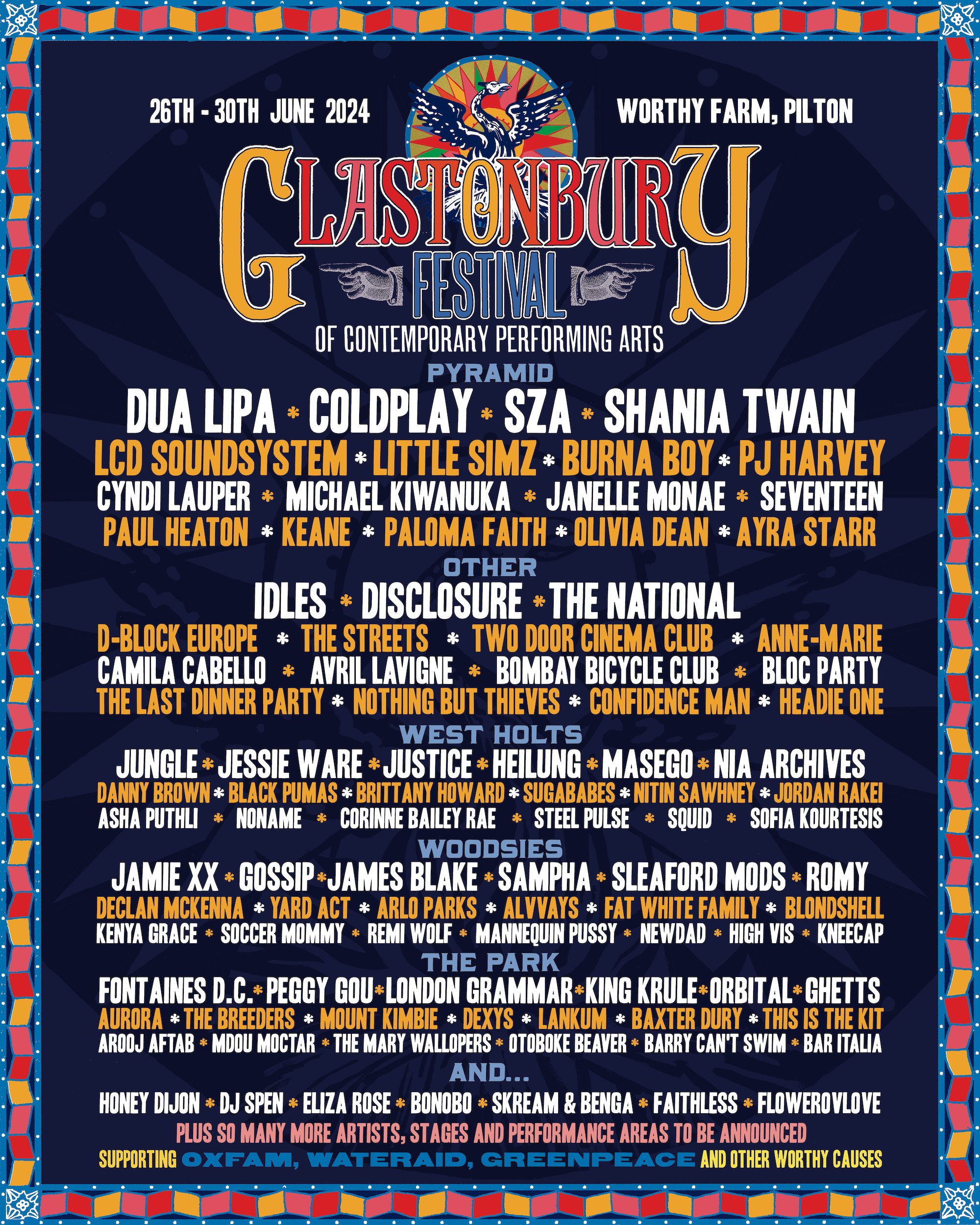 Glastonbury Festival 2024: The 1975 And Olivia Rodrigo Confirmed As Headliners? Glastonbury Festival 2024: The 1975 And Olivia Rodrigo Confirmed As Headliners?