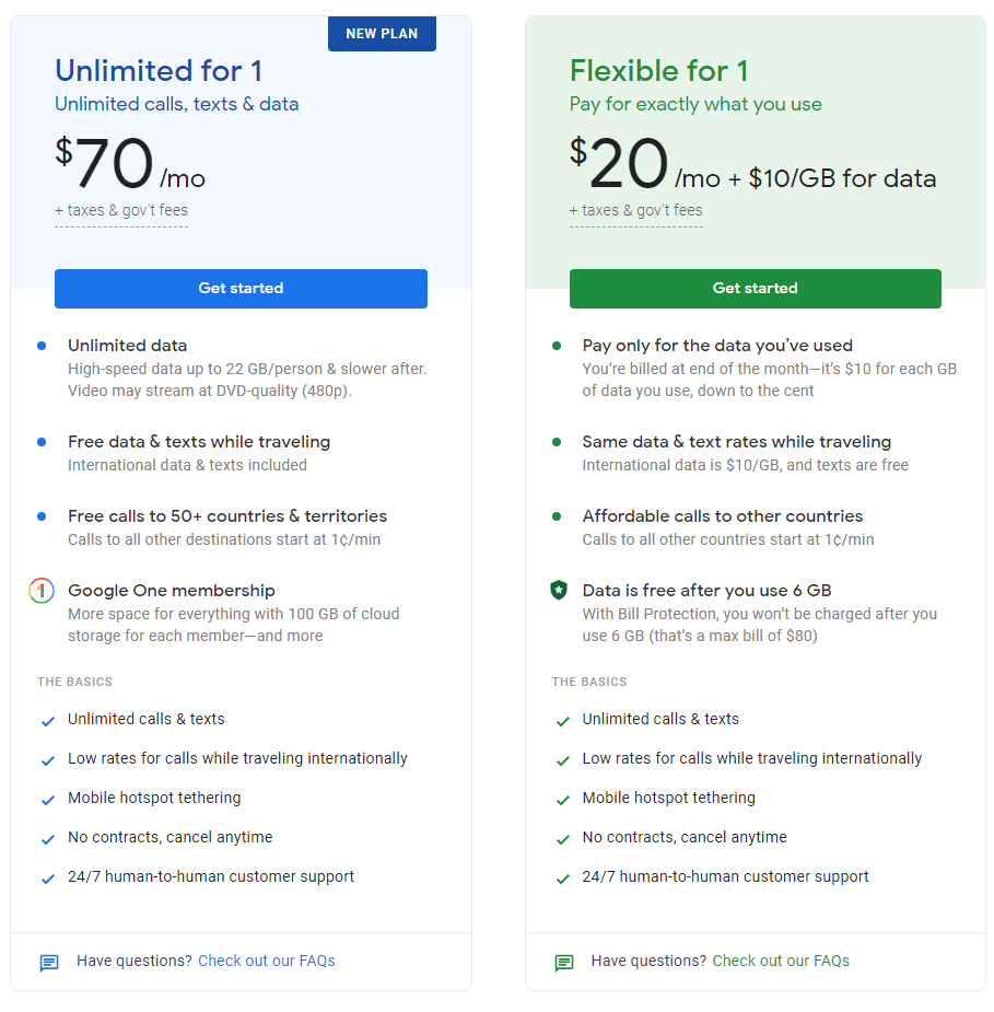 Google Fi Launches Affordable $35 Unlimited Data Plan Google Fi Launches Affordable $35 Unlimited Data Plan