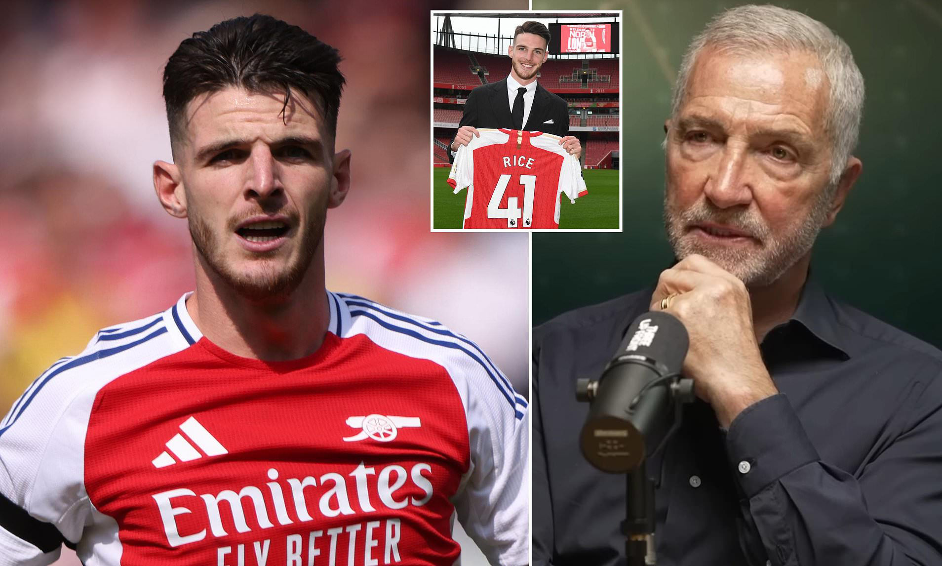 Graeme Souness Critiques Declan Rice's Final Third Performance Graeme Souness Critiques Declan Rice's Final Third Performance
