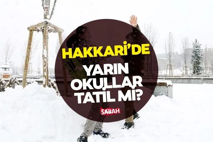 Hakkari'de Kar Tatili: Okullar Tatil Mi Değil Mi? 24 Şubat Güncel Bilgiler Hakkari'de Kar Tatili: Okullar Tatil Mi Değil Mi? 24 Şubat Güncel Bilgiler