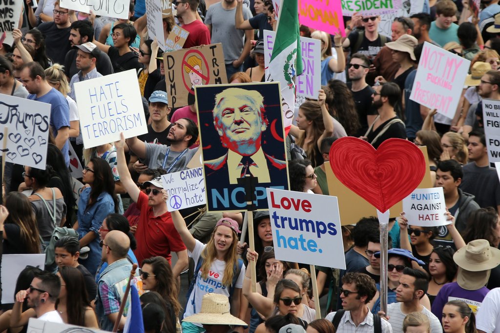 Hear From Protesters: Anti-Trump Rallies Across America Hear From Protesters: Anti-Trump Rallies Across America