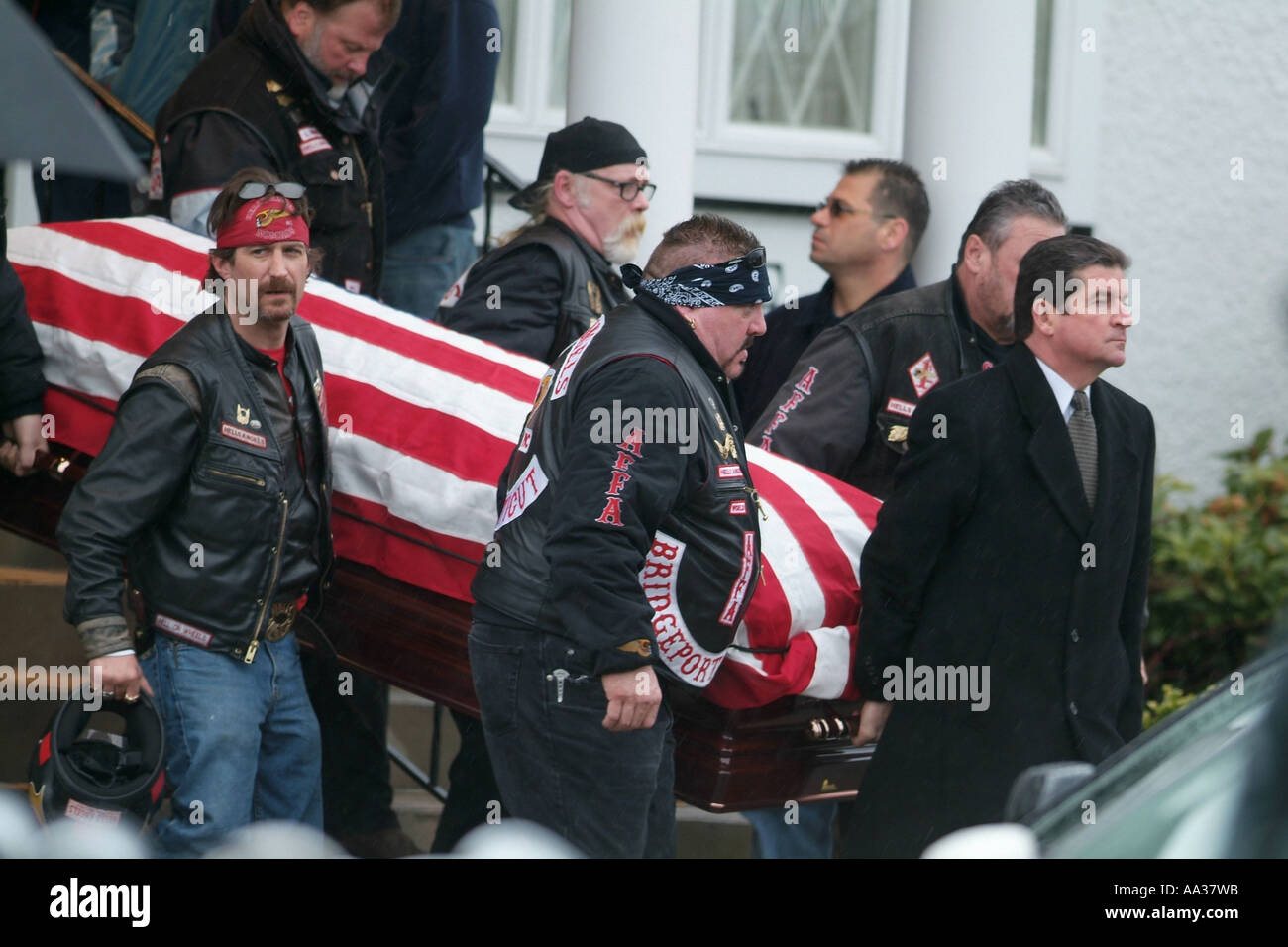 Hells Angels Pay Respects At Fallen Brother's Funeral Hells Angels Pay Respects At Fallen Brother's Funeral