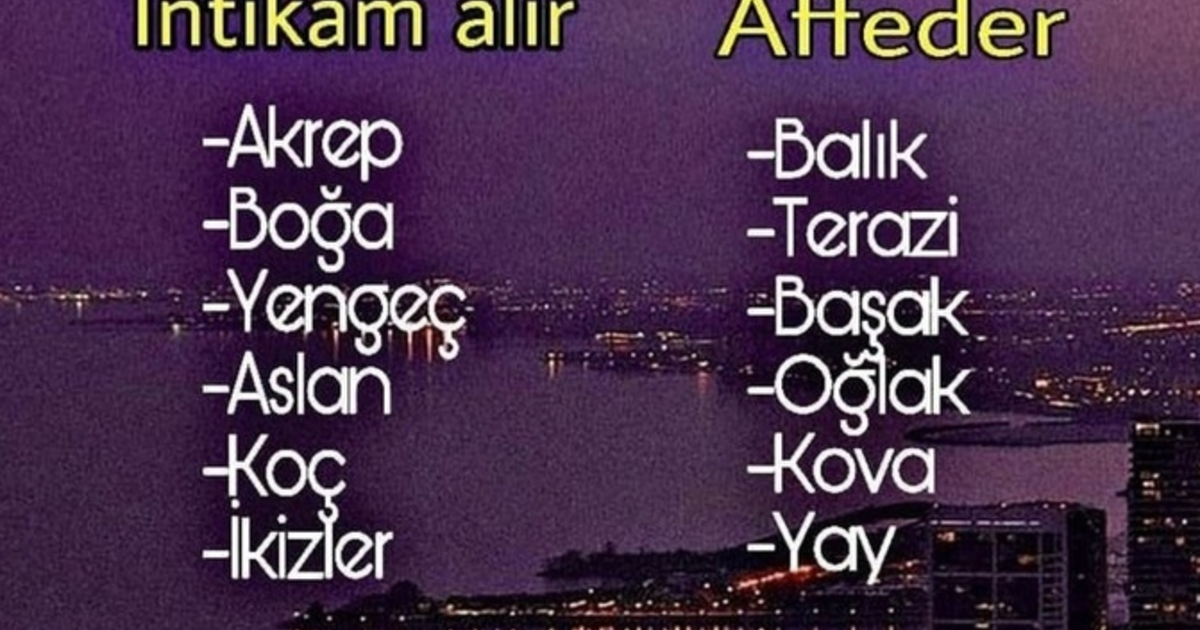 Hemen İntikam Alan 3 Burç: İhanete Karşı Dayanıklılık Hemen İntikam Alan 3 Burç: İhanete Karşı Dayanıklılık