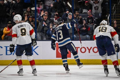 Hill's Stellar Performance Leads Golden Knights Past Blue Jackets Hill's Stellar Performance Leads Golden Knights Past Blue Jackets