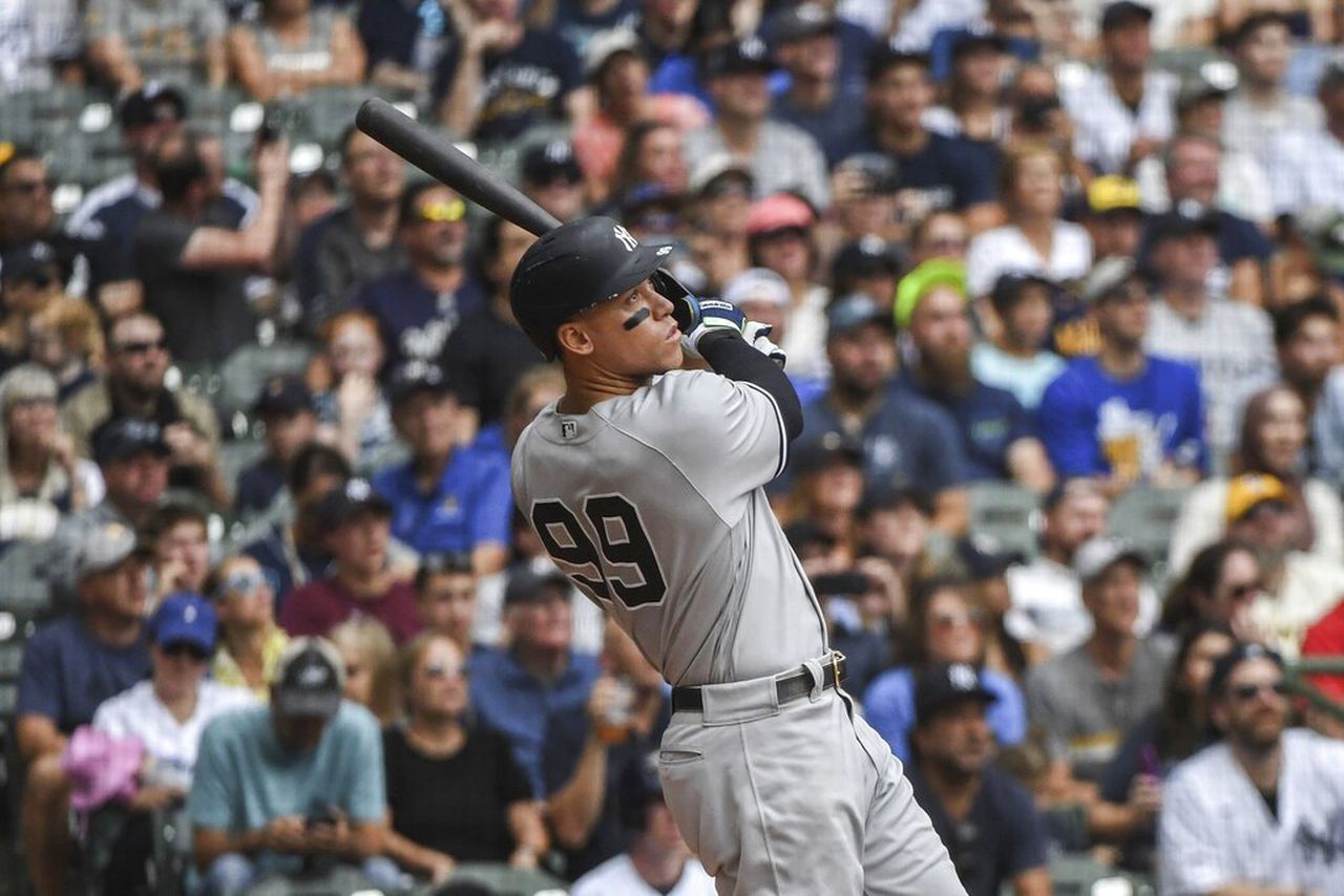 Historic Home Run Show: Aaron Judge's 3 HRs Power Yankees' Record-Breaking 9-Blast Game Historic Home Run Show: Aaron Judge's 3 HRs Power Yankees' Record-Breaking 9-Blast Game