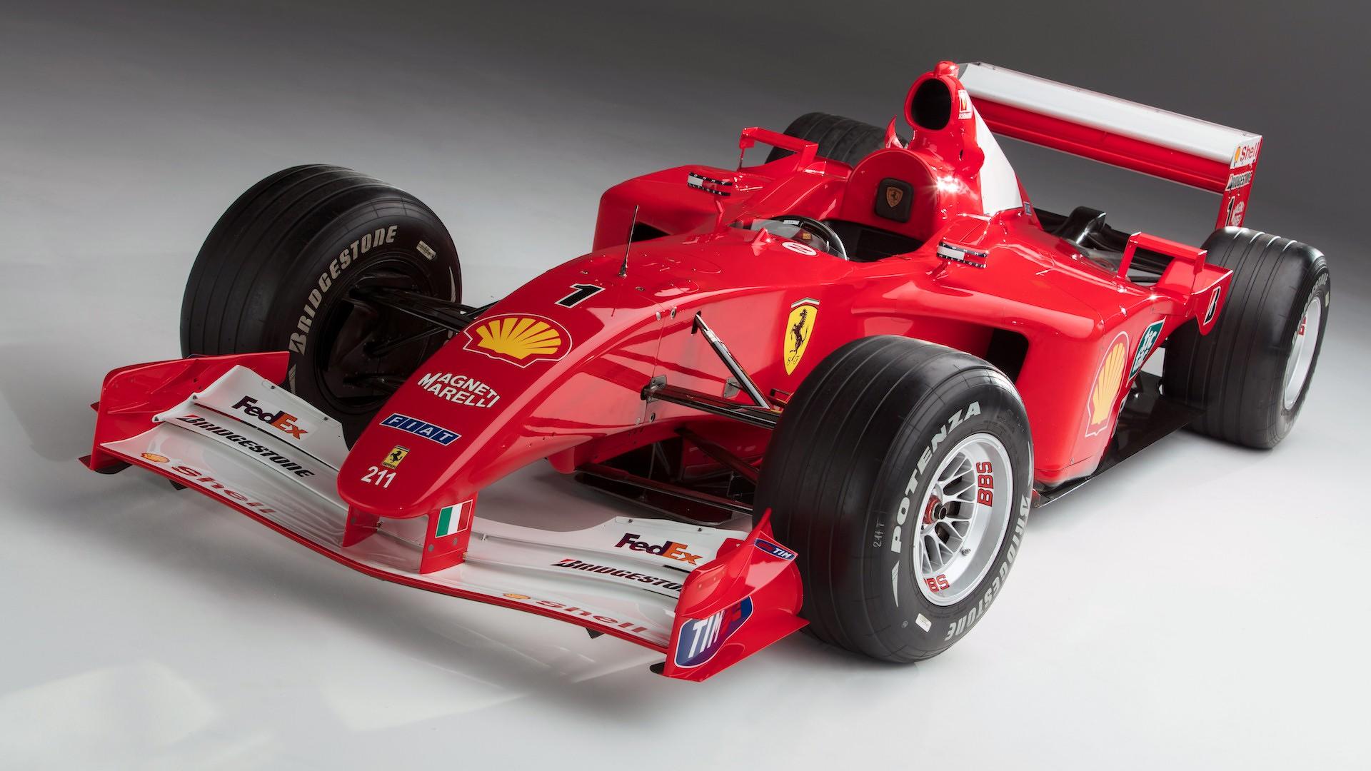 Historic Michael Schumacher Ferrari F1 Car: Monaco Auction Listing Historic Michael Schumacher Ferrari F1 Car: Monaco Auction Listing