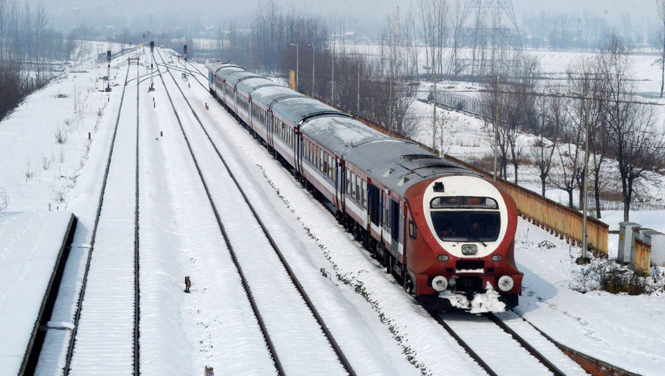 Historic Moment: Kashmir Joins Indian Rail Network Historic Moment: Kashmir Joins Indian Rail Network