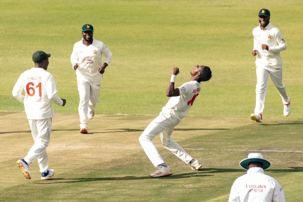Historic Win For Zimbabwe: Muzarabani's Bowling Dominates Bangladesh In First Test Historic Win For Zimbabwe: Muzarabani's Bowling Dominates Bangladesh In First Test
