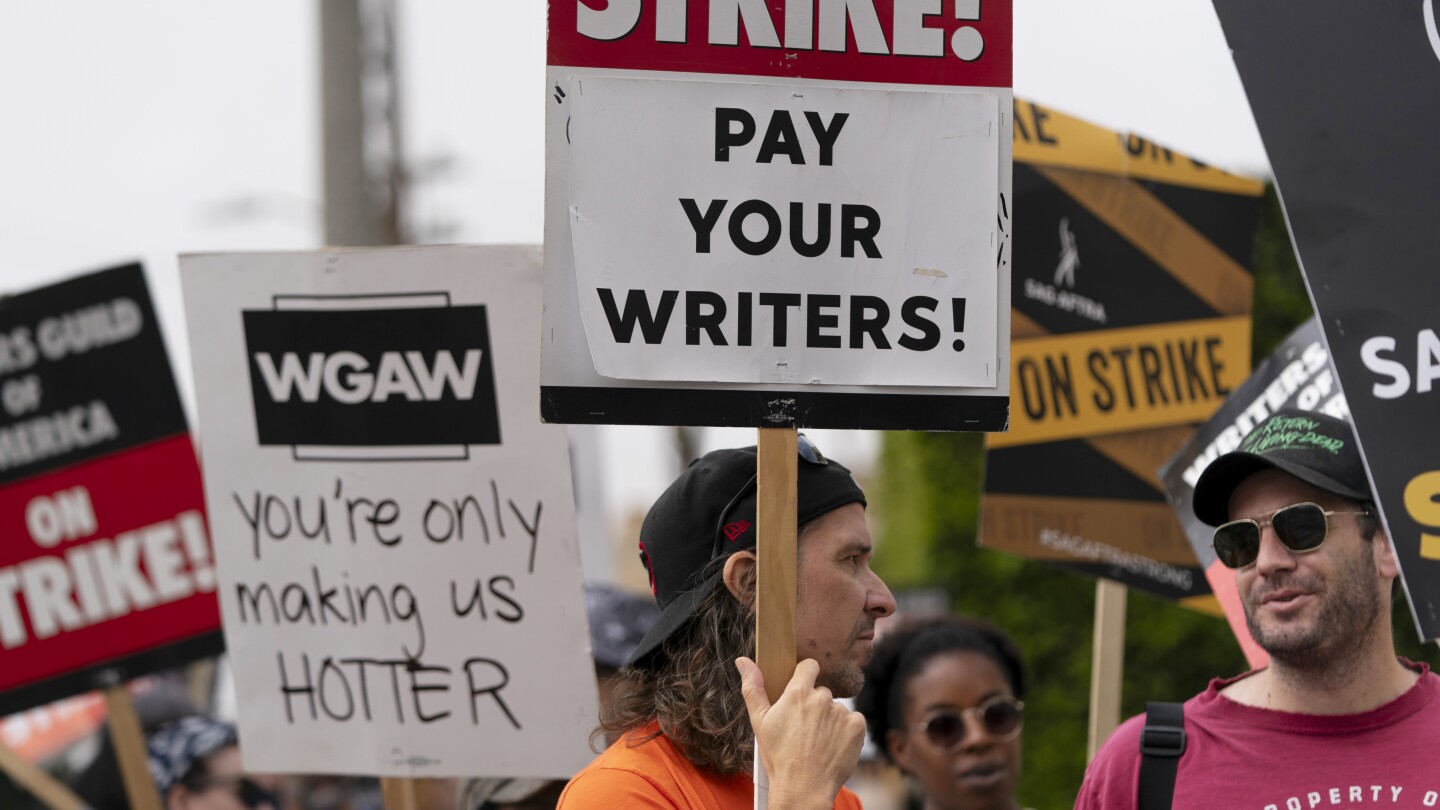 Hollywood Production Grinds To Halt Amidst Joint Actors And Writers Strike Hollywood Production Grinds To Halt Amidst Joint Actors And Writers Strike