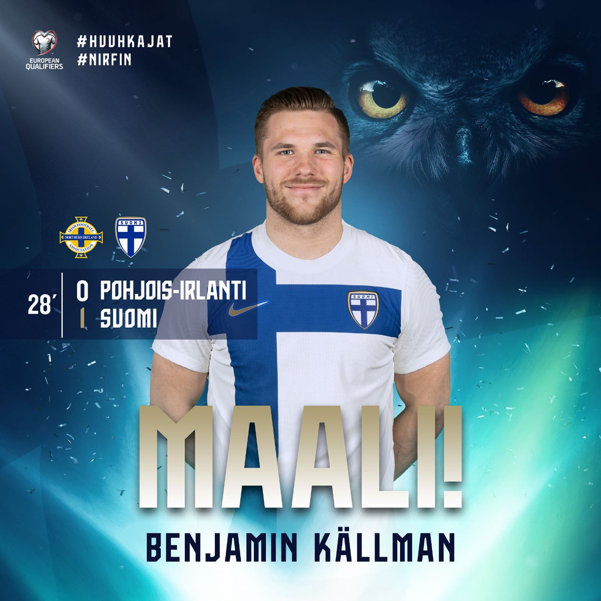 Huuhkajat: Kolme Muutosta Avauskokoonpanossa – Källman Penkille? Huuhkajat: Kolme Muutosta Avauskokoonpanossa – Källman Penkille?