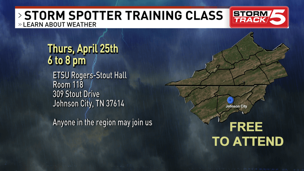 Improve Your Storm Spotting Skills: SKYWARN Class With Tom Atkins Improve Your Storm Spotting Skills: SKYWARN Class With Tom Atkins
