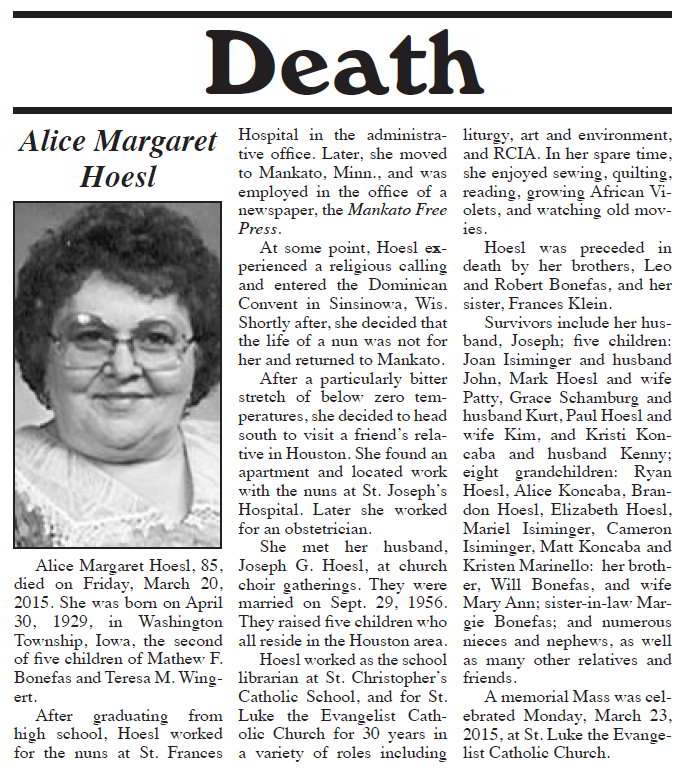 In Memoriam: Recent Obituaries In [Town/City Name]