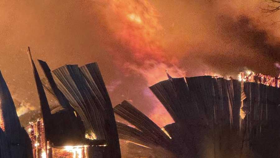 Investigation Launched After Massive Chicken Barn Fire In Franklin County, PA Investigation Launched After Massive Chicken Barn Fire In Franklin County, PA
