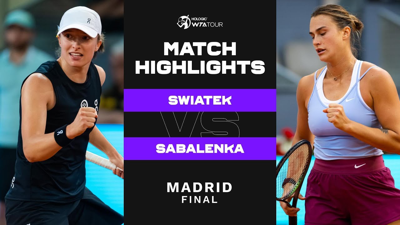Italian Open 2024: Sabalenka Through To Round Of 32 Italian Open 2024: Sabalenka Through To Round Of 32