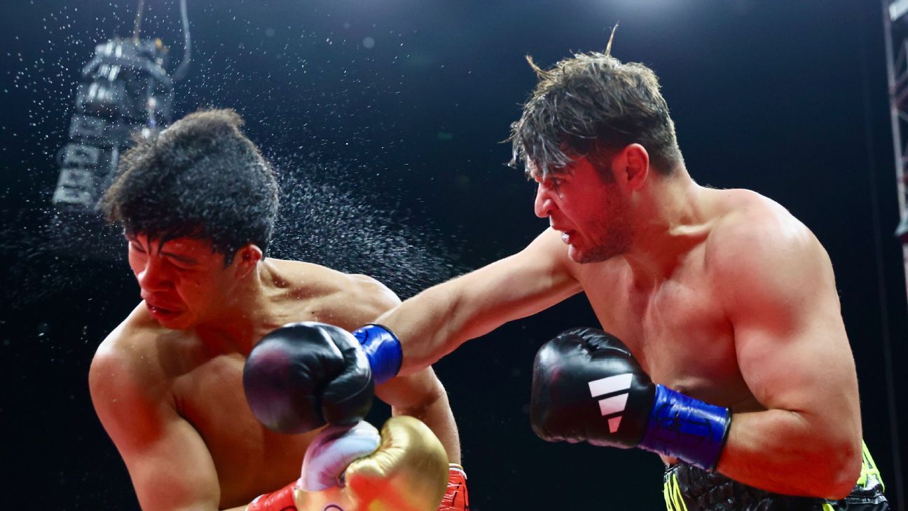 Jaime Munguia's Improved Performance Secures Rematch Win Over Bruno Surace Jaime Munguia's Improved Performance Secures Rematch Win Over Bruno Surace