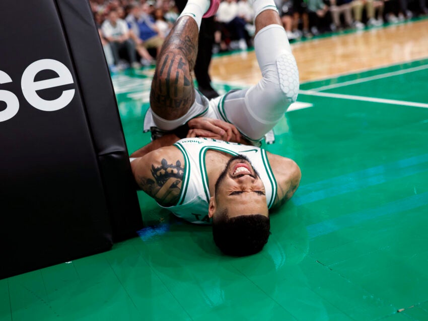 Jayson Tatum's Bone Bruise: Game 2 Status Update Jayson Tatum's Bone Bruise: Game 2 Status Update