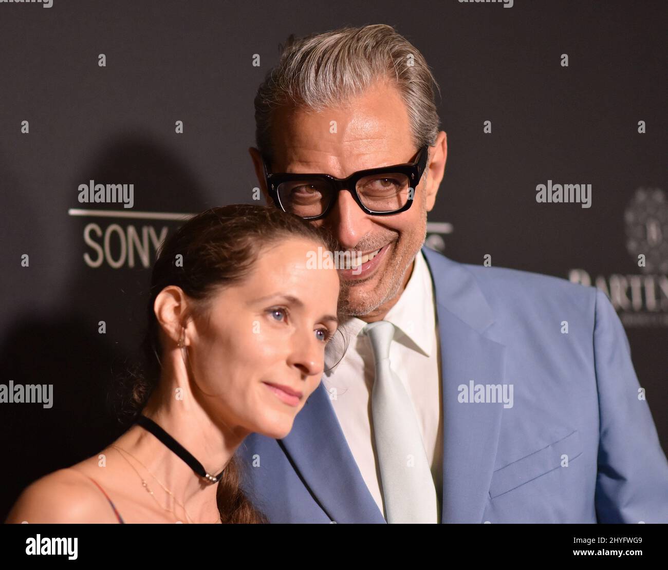 Jeff Goldblum And Emilie Livingston's Sons At A Football Match Jeff Goldblum And Emilie Livingston's Sons At A Football Match