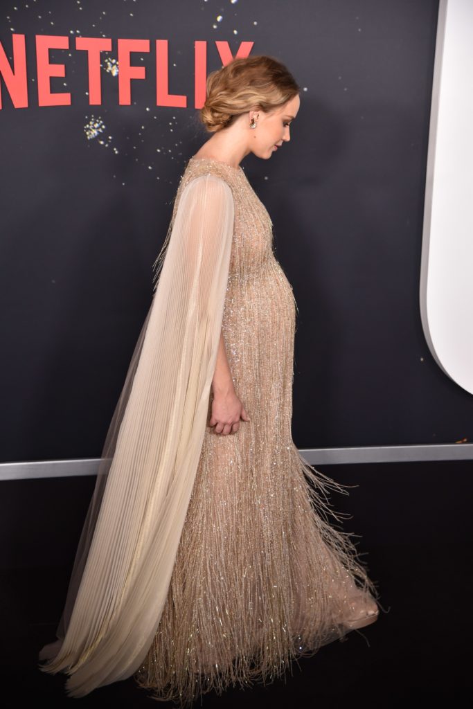 Jennifer Lawrence's Baby Bump Debut In NYC Jennifer Lawrence's Baby Bump Debut In NYC