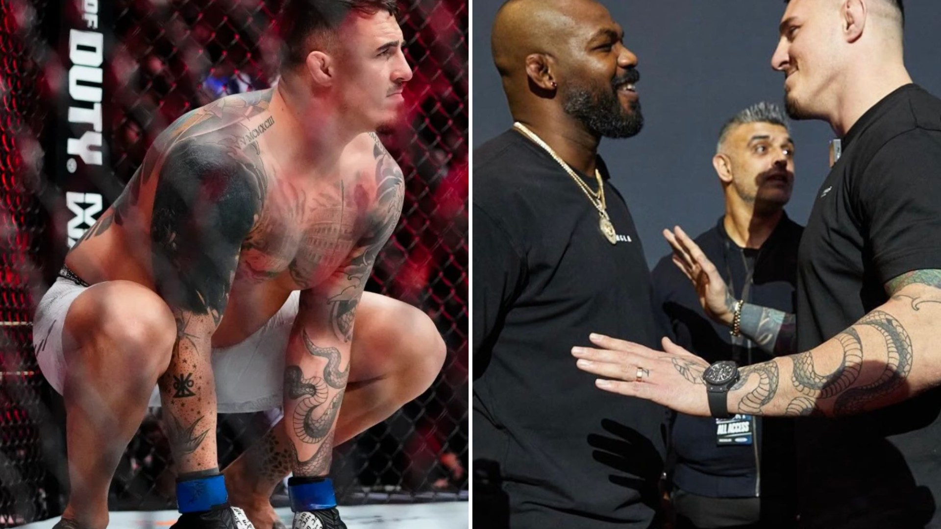 Jon Jones Mocks Rival Tom Aspinall Amidst Continued Absence Jon Jones Mocks Rival Tom Aspinall Amidst Continued Absence