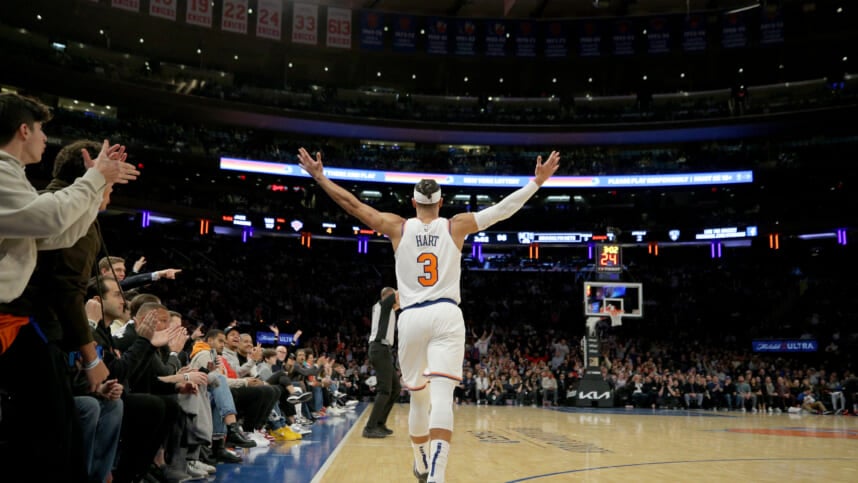 Josh Hart Sets New Knicks Single-Season Triple-Double Record Josh Hart Sets New Knicks Single-Season Triple-Double Record