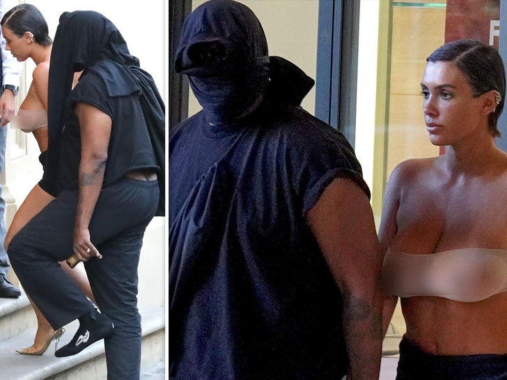 Kanye West Shares Unclothed Image Of Bianca Censori For Film Marketing Kanye West Shares Unclothed Image Of Bianca Censori For Film Marketing