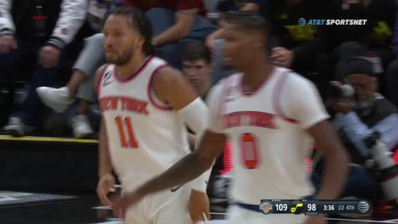 Knicks' Bench Production Highlights During Brunson Injury Knicks' Bench Production Highlights During Brunson Injury