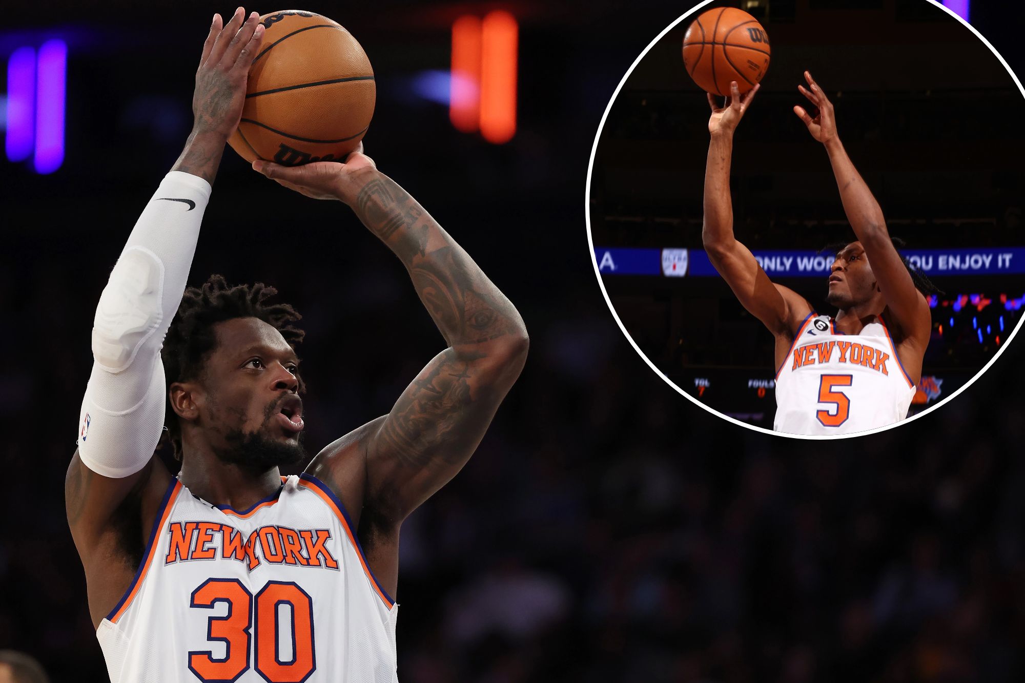 Knicks' Playoff Hopes Dented By Jalen Brunson's Injury Knicks' Playoff Hopes Dented By Jalen Brunson's Injury