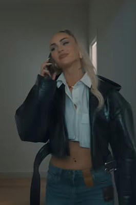 KSI Baller League: Maya Jama's Chic White Shorts And Vest Outfit KSI Baller League: Maya Jama's Chic White Shorts And Vest Outfit