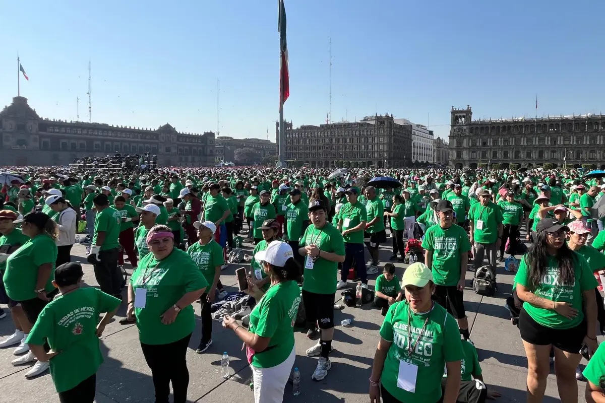 La Clase Nacional De Boxeo En El Zócalo: Galería De Fotos E Información La Clase Nacional De Boxeo En El Zócalo: Galería De Fotos E Información