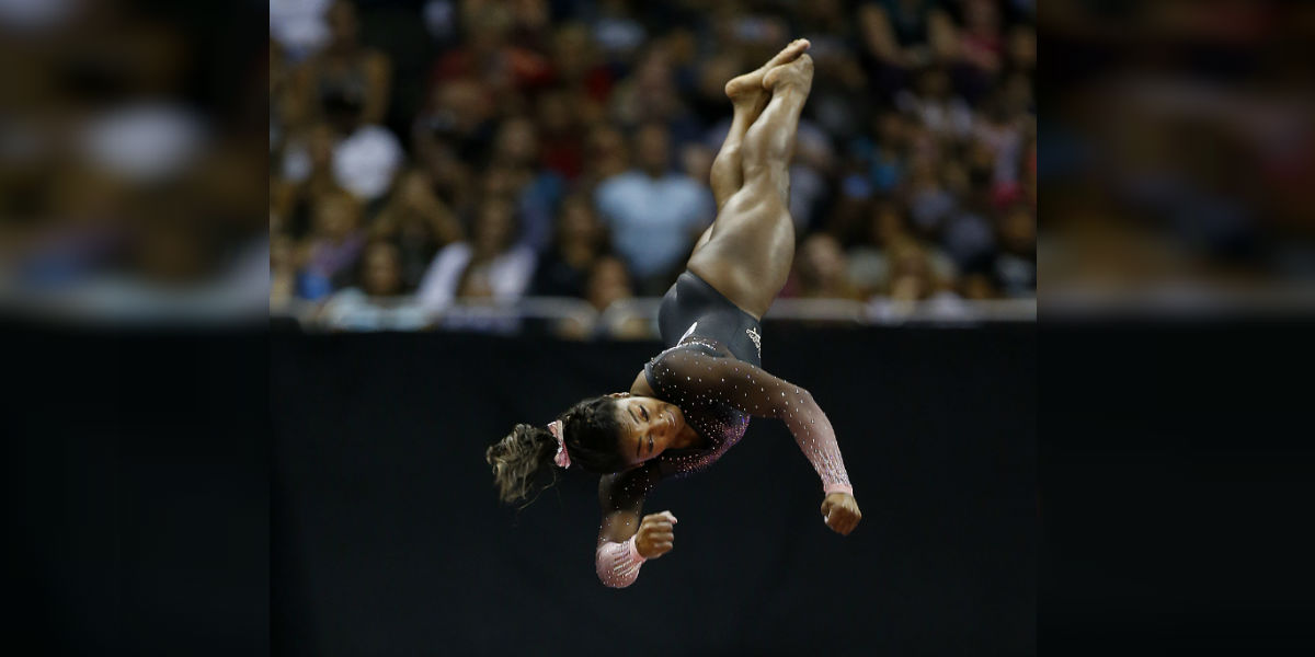 La Emotiva Felicitación De Simone Biles: Una Gimnasta Emuló Su Salto La Emotiva Felicitación De Simone Biles: Una Gimnasta Emuló Su Salto