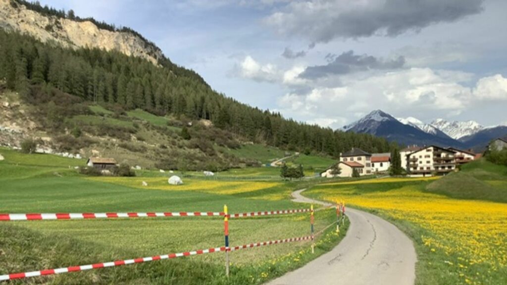 Landslide Risk Forces Evacuation In Swiss Mountain Village Landslide Risk Forces Evacuation In Swiss Mountain Village