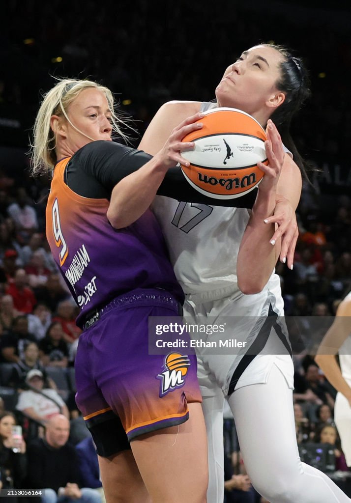 Las Vegas Aces' Gustafson Out Indefinitely With Leg Injury Las Vegas Aces' Gustafson Out Indefinitely With Leg Injury