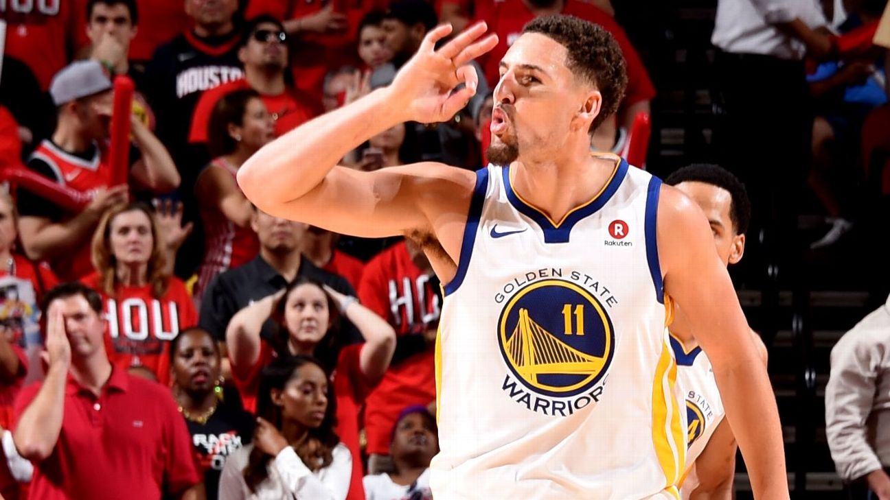 Late-Game Heroics Lift Warriors To 3-1 Series Lead Against Rockets Late-Game Heroics Lift Warriors To 3-1 Series Lead Against Rockets