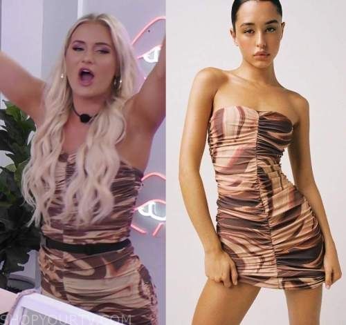 Liberty Poole's Stunning Red Mini Dress: A Love Island Fashion Moment Liberty Poole's Stunning Red Mini Dress: A Love Island Fashion Moment