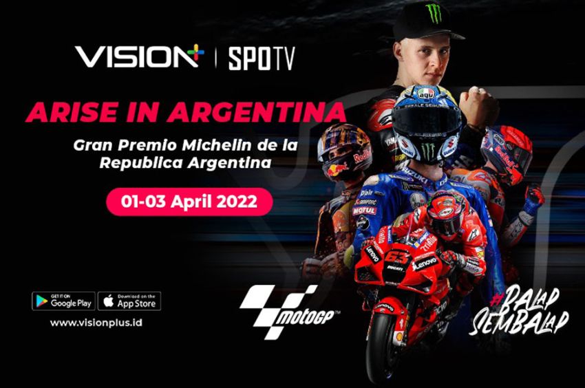Link Live Streaming MotoGP Argentina 2025: Saksikan Balapan Dini Hari