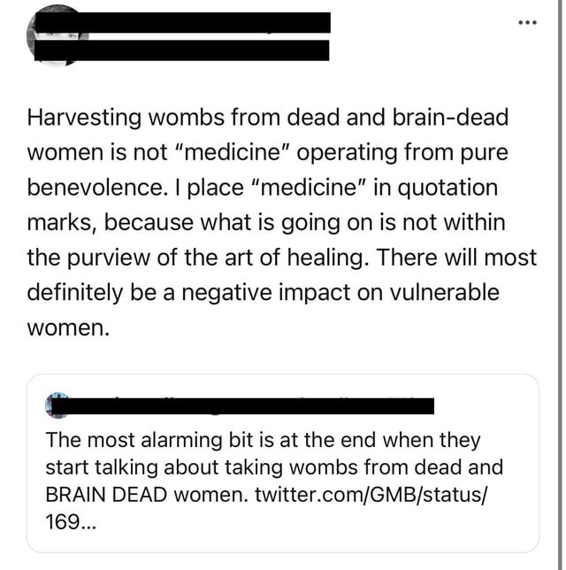 Live Womb Transplants: A Discussion On Expanding Reproductive Options For Transgender Individuals Live Womb Transplants: A Discussion On Expanding Reproductive Options For Transgender Individuals