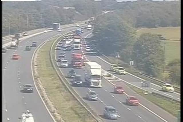 Long Delays On M56 Due To Serious Crash: Real-time Updates Long Delays On M56 Due To Serious Crash: Real-time Updates