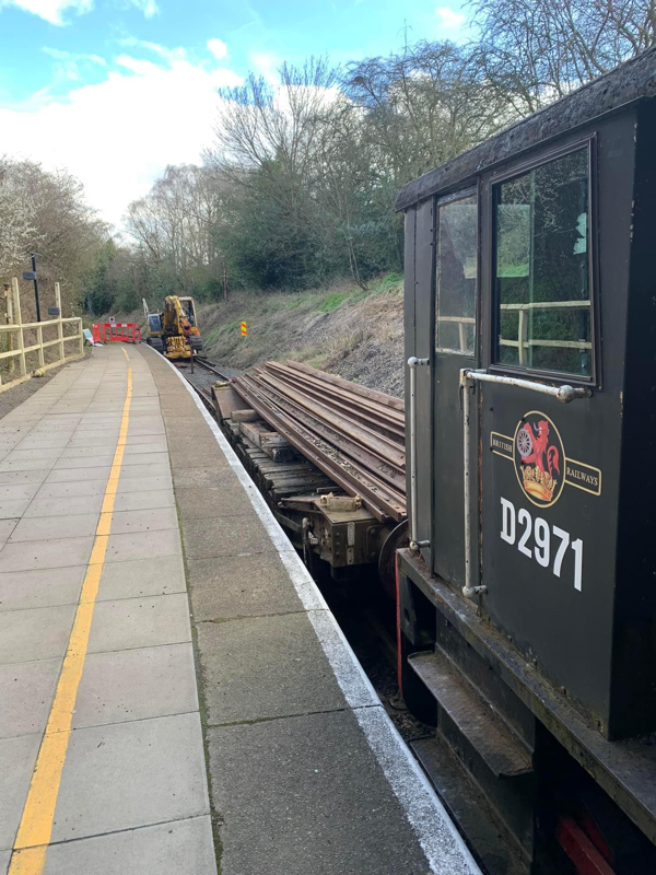 Major Rebuild Complete: Telford Steam Railway Station Platform Reopens Major Rebuild Complete: Telford Steam Railway Station Platform Reopens