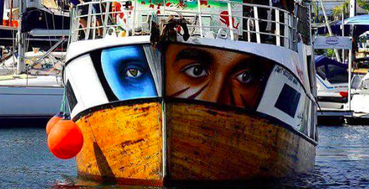 Malta Coast: Gaza Freedom Flotilla Ship Under Attack, SOS Issued Malta Coast: Gaza Freedom Flotilla Ship Under Attack, SOS Issued
