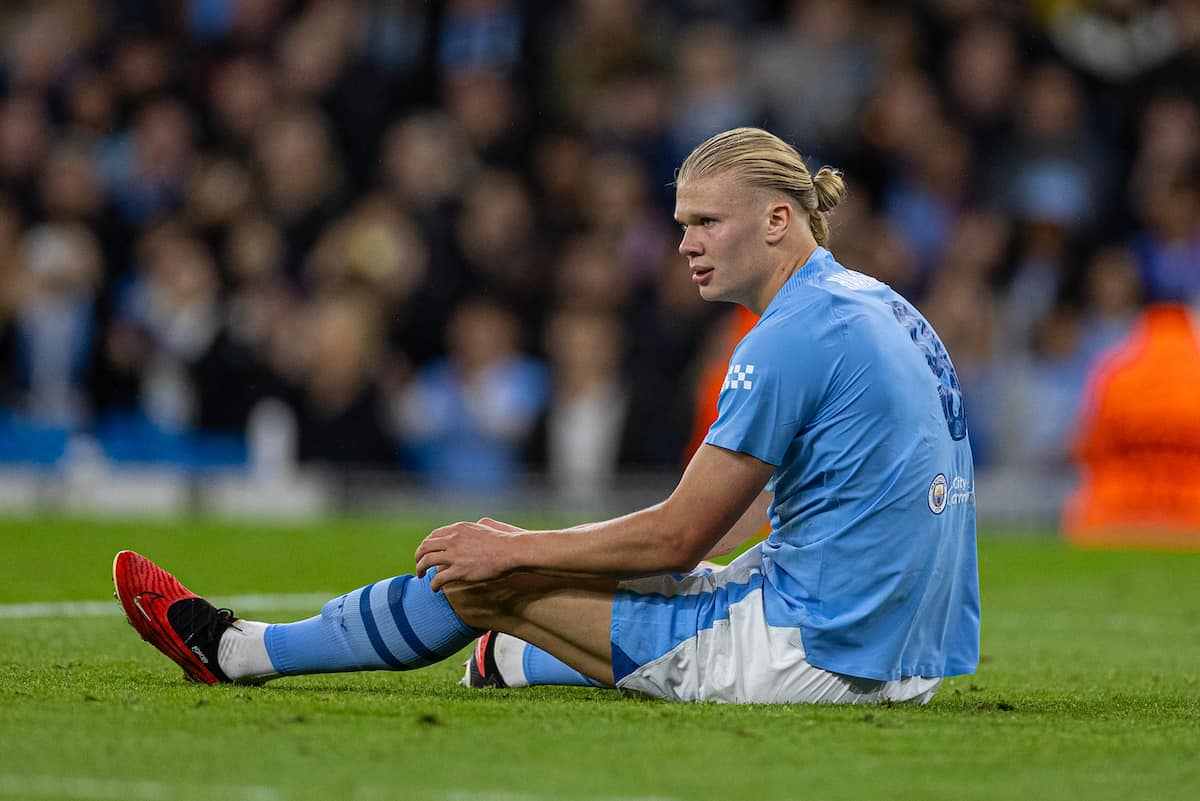 Man City Mascot's Whiplash Injury: Erling Haaland Under Police Scrutiny Man City Mascot's Whiplash Injury: Erling Haaland Under Police Scrutiny
