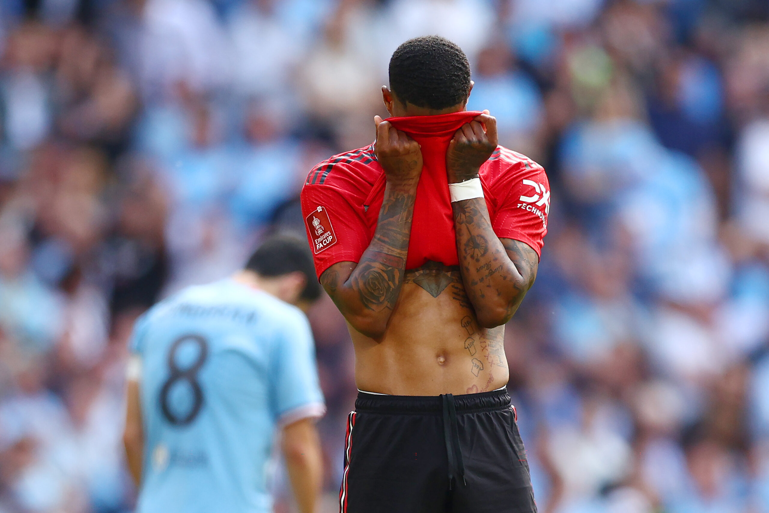 Manchester United's Rashford Nets Brace In FA Cup Victory Over Aston Villa Manchester United's Rashford Nets Brace In FA Cup Victory Over Aston Villa