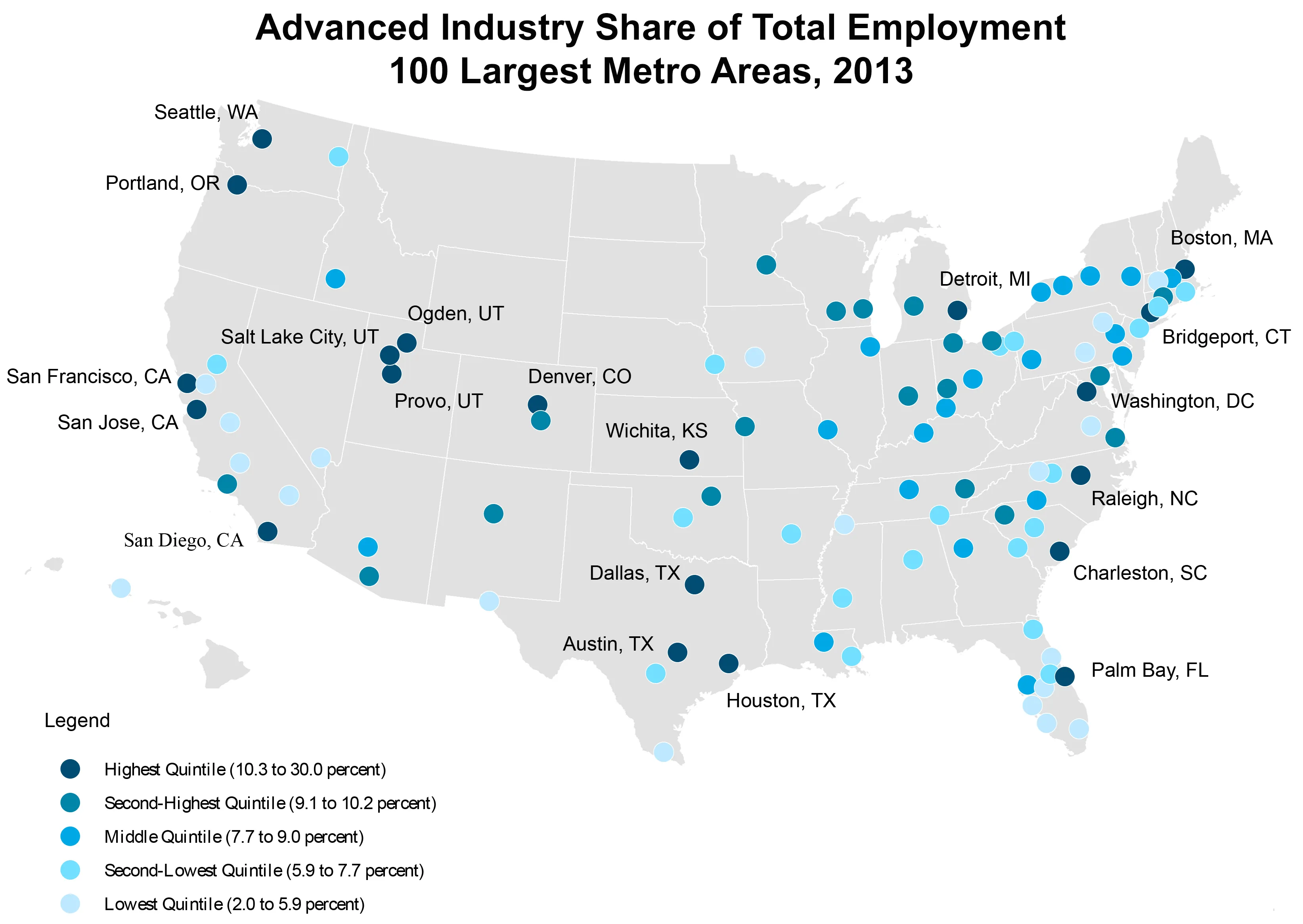 Mapping The Nation's Newest Business Hotspots Mapping The Nation's Newest Business Hotspots