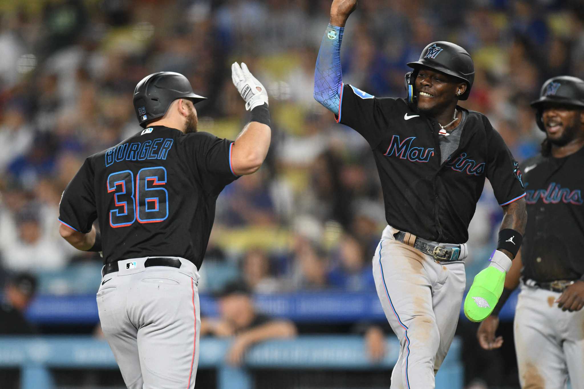 Marlins End Angels' Impressive 8-Game Winning Streak Marlins End Angels' Impressive 8-Game Winning Streak