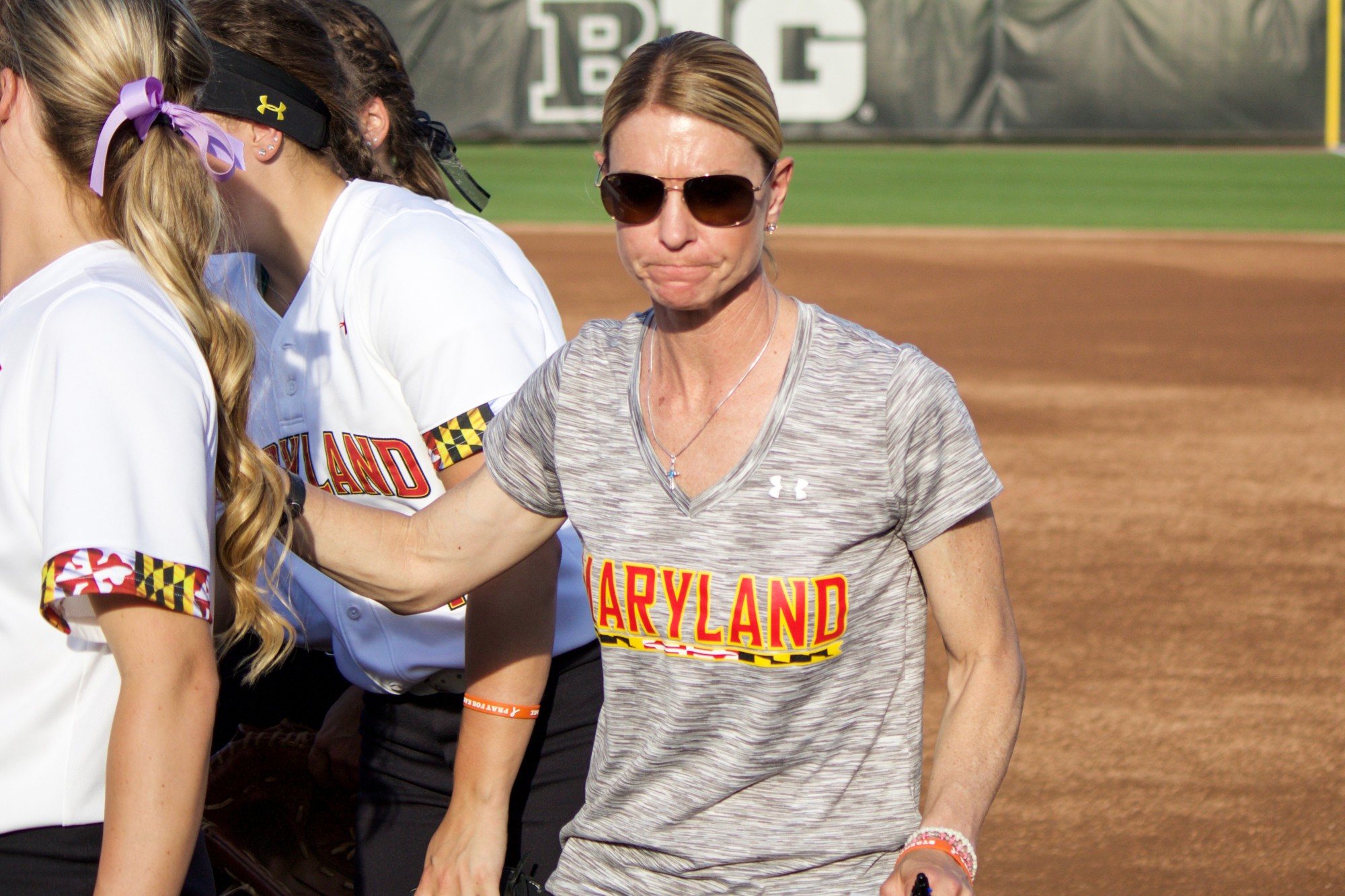 Maryland Softball Rallies Past Delaware, 5-4 Maryland Softball Rallies Past Delaware, 5-4