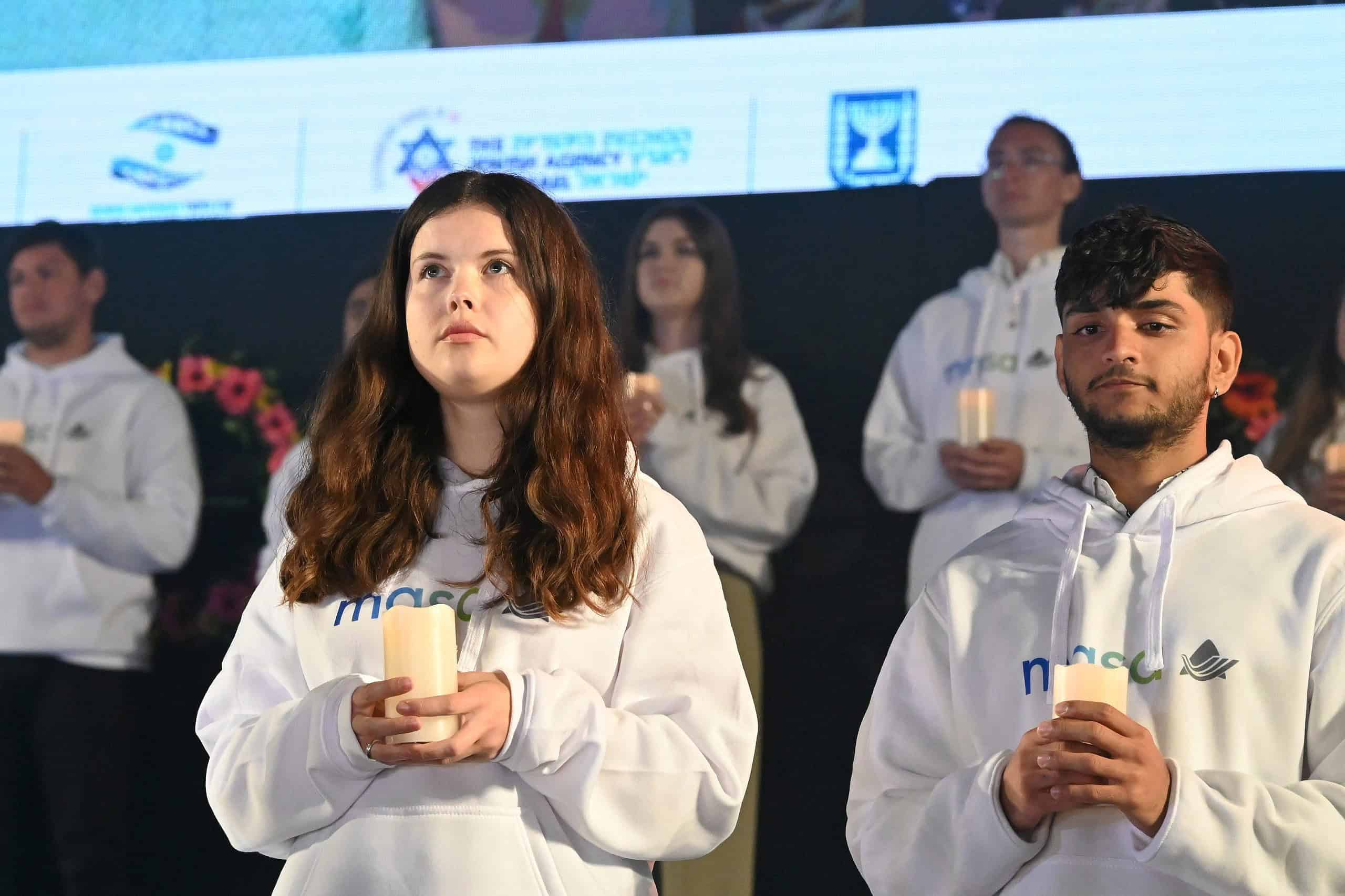 Masa Israel's Record-Breaking English Yom HaZikaron Ceremony Masa Israel's Record-Breaking English Yom HaZikaron Ceremony