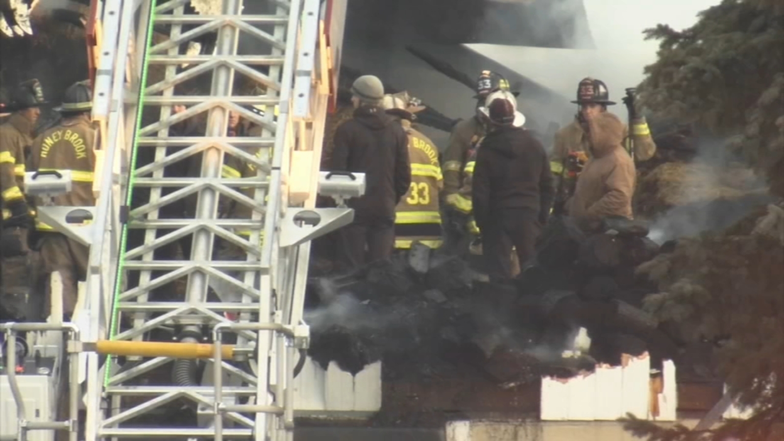 Massive Blaze Devastates 600-Foot Chicken Barn In Franklin County, PA
