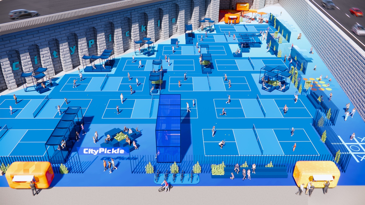 Massive New Pickleball Complex Opens Under Brooklyn Bridge: A CityPickle Development Massive New Pickleball Complex Opens Under Brooklyn Bridge: A CityPickle Development