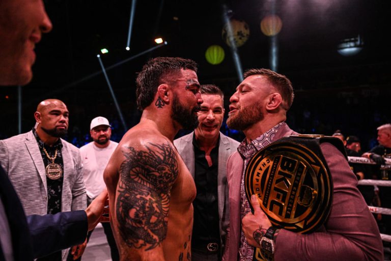 McGregor At BKFC: A Jose Aldo Press Conference Recreation McGregor At BKFC: A Jose Aldo Press Conference Recreation