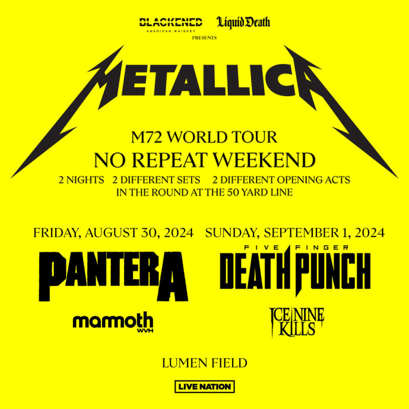 Metallica World Tour 2024: Glasgow Date Confirmed At Hampden Park Metallica World Tour 2024: Glasgow Date Confirmed At Hampden Park